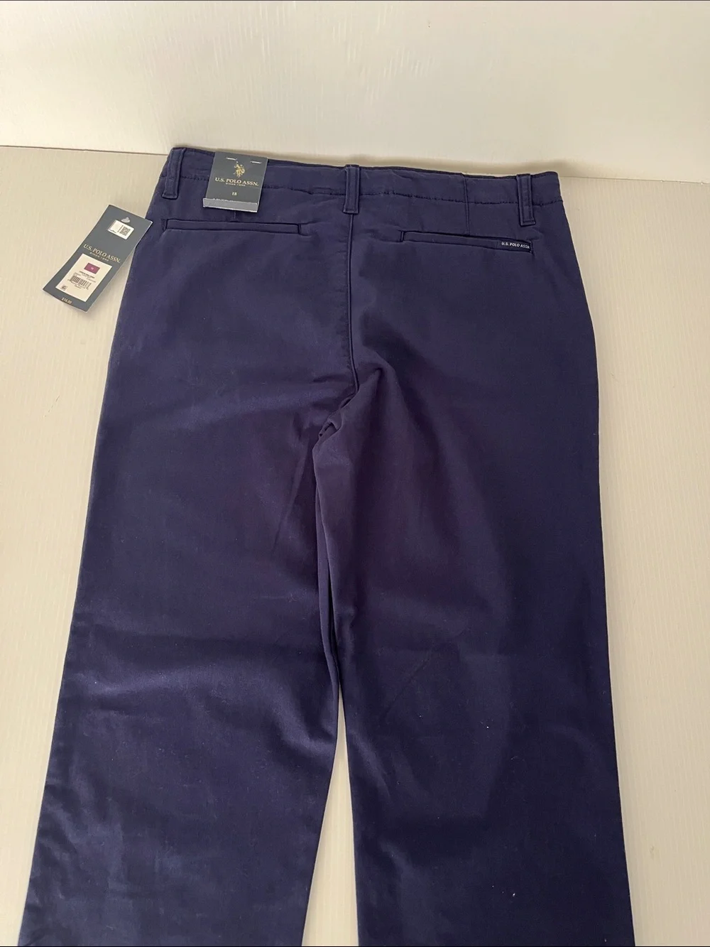 Boys U.S. Polo ASSN Chino Pant Size 18”
